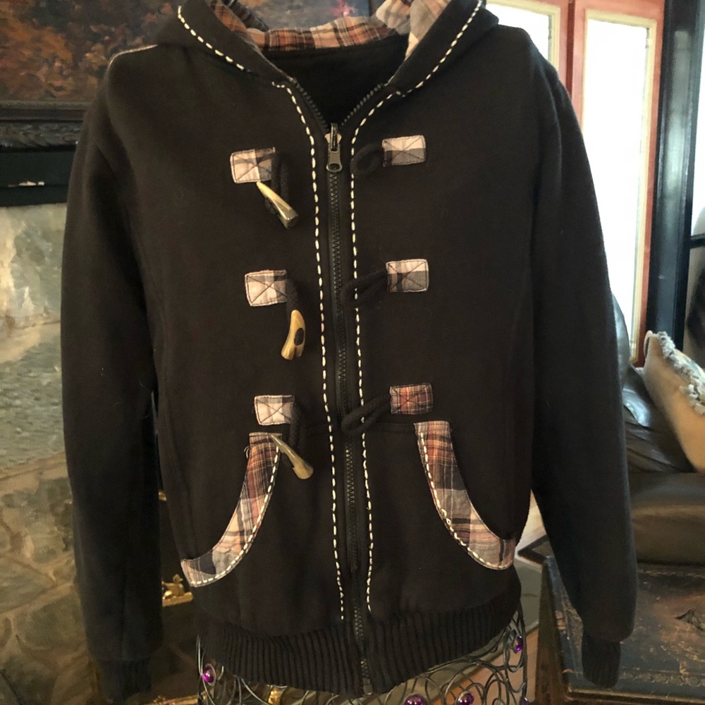 Ladies Reversible Hooded Jacket